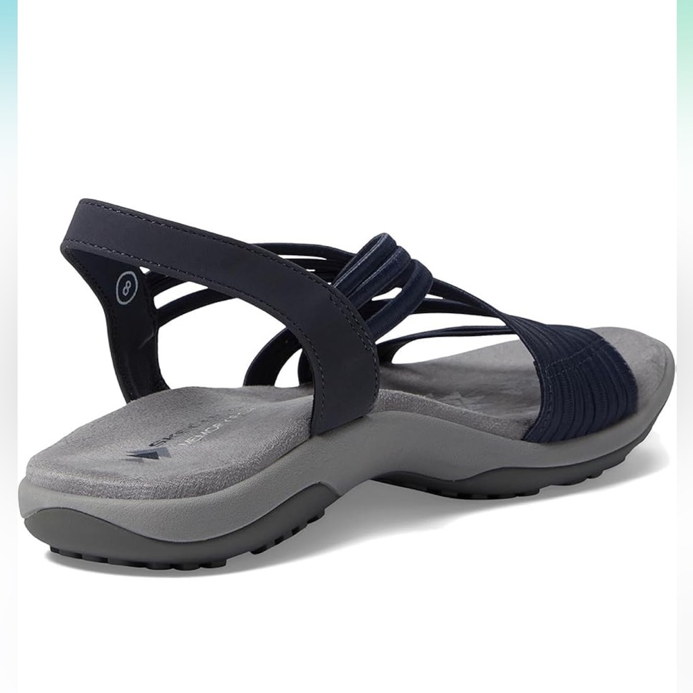 NWT Skechers Women's, Reggae Slim - Simply Stretch Sandals Size 7 Navy - Picture 4 of 15